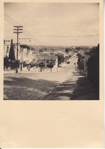 1951 Fotografia Real Vista Calle De Las Palmas Gran Canaria 0