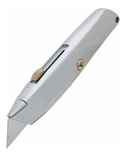 Estilete De Segurança Alumínio Trapeizodal 61x18mm Western 0