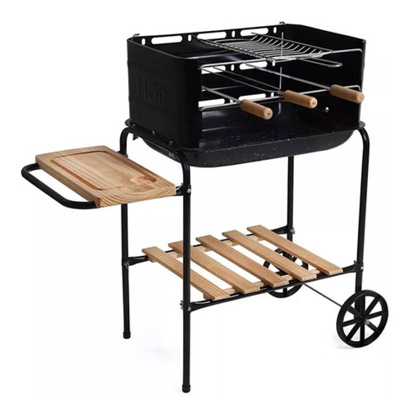 Parrilla Portatil Camping Mor California Acero Envío 0 Parrilla Portatil Camping Mor California Acero Envío 0
