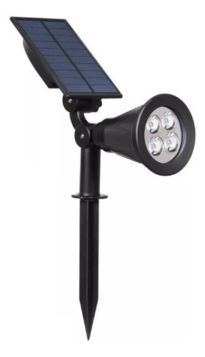 Pincho Farol Solar De Jardín Led Luz Verde 1 Año Garantia 0