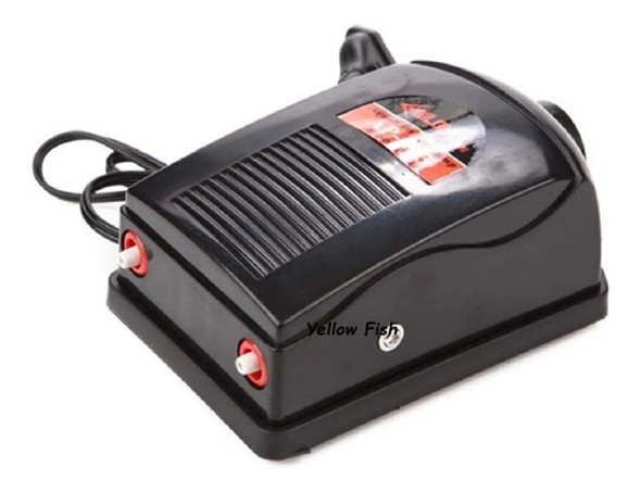 Compressor De Ar Para Aquário Com 2 Saídas Ap-003 127v 0