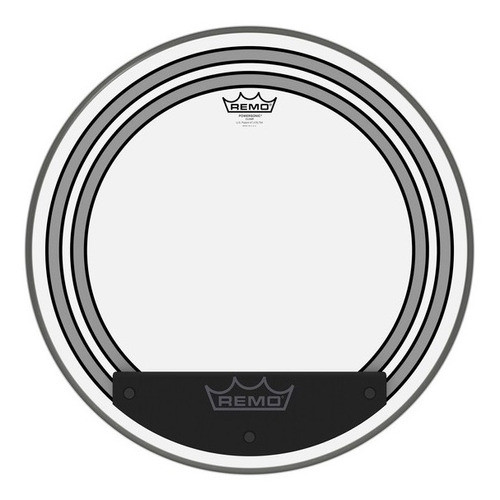 Pele Bumbo 20\  Clear Remo Powersonic 0