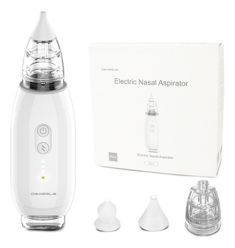 Aspirador Nasal Elétrico, Bicos De Silicone, Anti-refluxo, U 0
