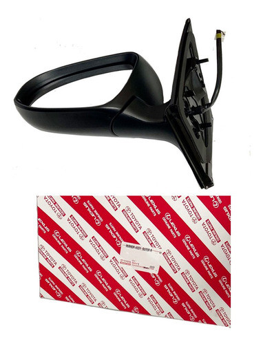Espelho Retrovisor Esquerdo Pisca Corolla 2014-2019 Original 0