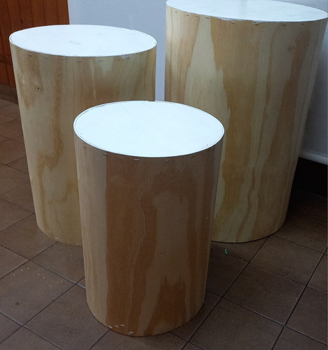 Mesas Cilindro  Apilables 0