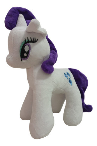 Peluche My Little Pony Blanco Rarity 23cm! Hay Mas Colores! 0