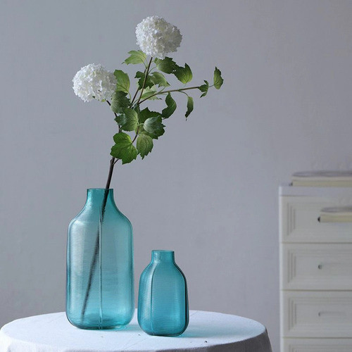 Florero Decorativo Vidrio Louisville Alto 28cm X 15cm X 10cm 0