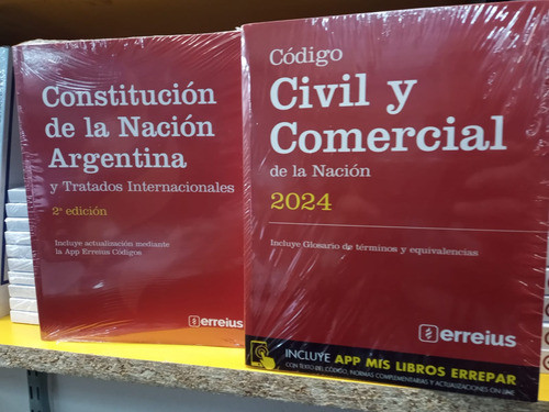 Combo Codigo Civil Y Comercial + Constitucion De La Nacion 0