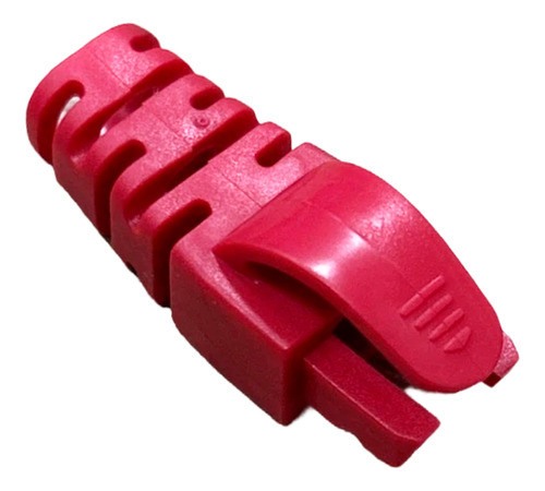 20 Unid Capa Snap In Para Rj45 Boot Cat5e/cat6 Vermelho 0