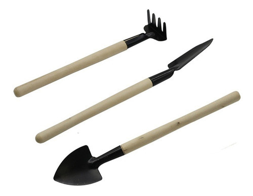 Set X3 Mini Palitas + Rastrillo- Cactus, Bonsai 1