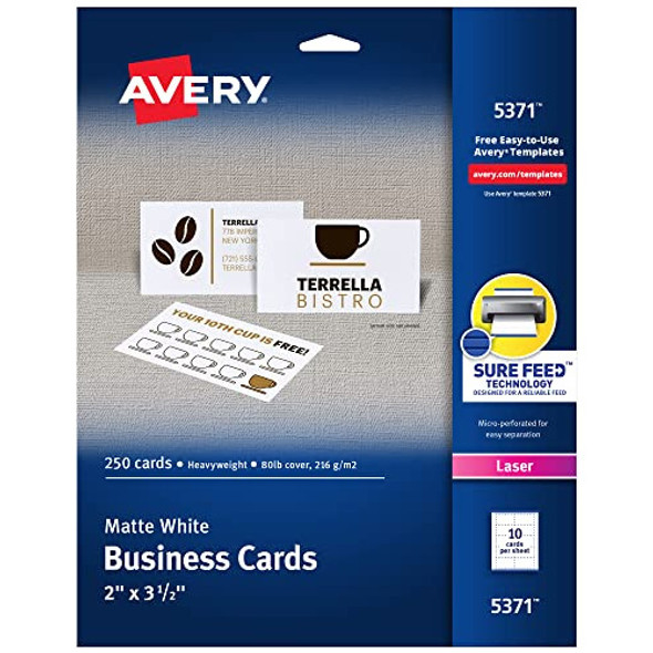 Tarjetas Negocios Para Imprimir Cartulina 250 Unidades 0