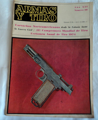 Revista Armas Y Tiro Cartuchos Norteamericanos N 60 B4 0