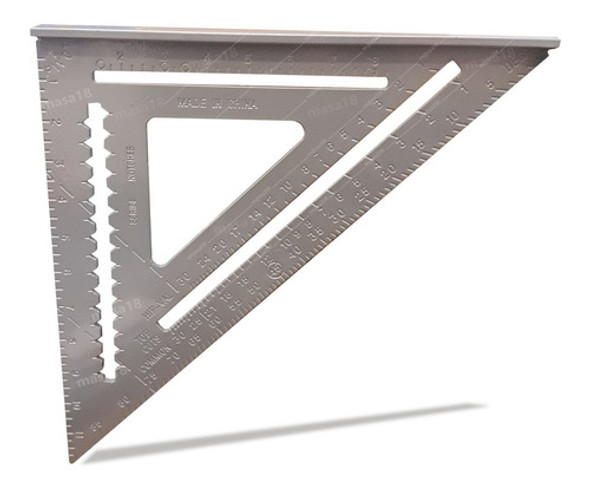 Escuadra Metal 12 Pulgadas Carpintería 30cms. 1