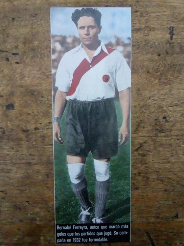Recorte River Plate De Ferreyra Año 1932 Goleador 0