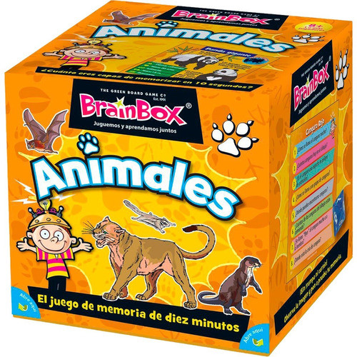 Juego Para La Memoria Brainbox De Animales Febo 0