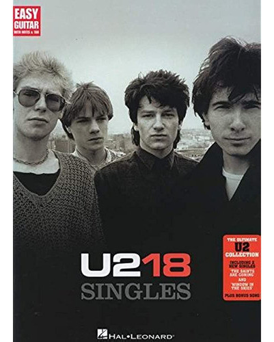 U2 - 18 Singles (easy Guitar With Notes & Tab) 0