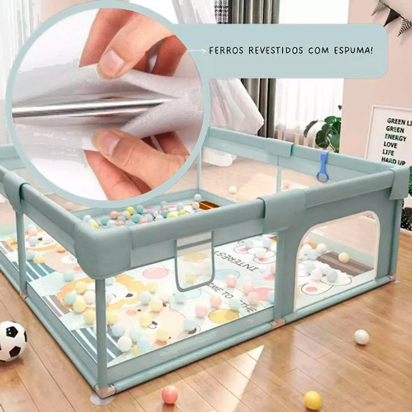 Cercadinho Bebê Chiqueirinho Grade De Proteção 1