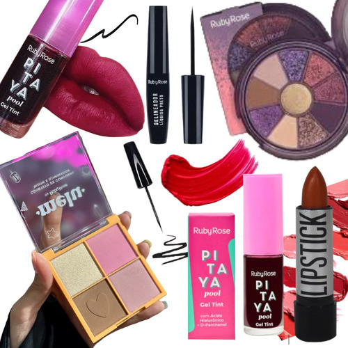 Set De Maquillaje Ruby Rose Make Up Original Cruelty Free 0