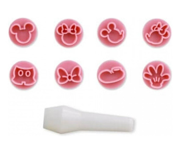 Kit Carimbos Marcadores Mickey E Minnie 9 Pçs 0