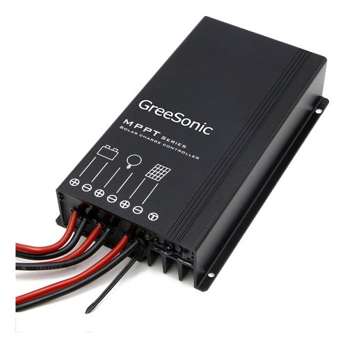 Controlador De Carga Solar Greesonic Auténtico Mppt 15a Imp. 0