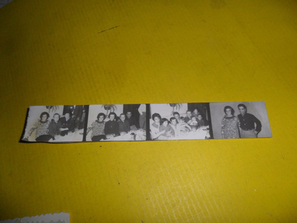 Antigua Fotografia Mini Foto 3,5 X 2,3 Cm Familiar 0