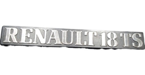 Emblema Leyenda *renault 18 Ts* Trasera Renault 18 1