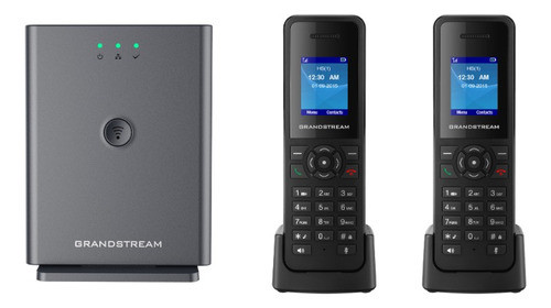 Kit Base Ip + 2 Teléfonos Inalámbricos Ip Grandstream Usa 0