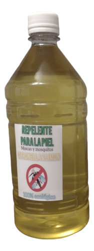 1 Lts Repelente Para Mosquitos Dengue Citronella 6 Horas 0