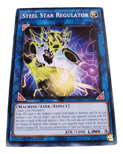 Carta De Yu Gi Oh - Regulador Estrella De Acero 0