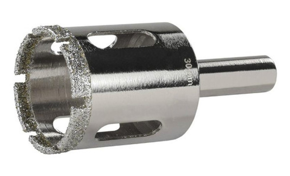 Mecha Copa 30mm Diamantada Para Vidrio Mármol Cerámica 0