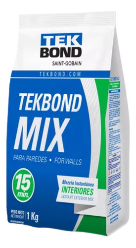 Enduido Para Interiores  1kg Tek Bond 0