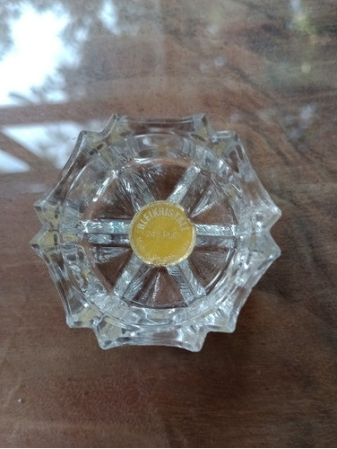 Salero De Cristal Pequeño Bleikristall Alemania Impecable 0