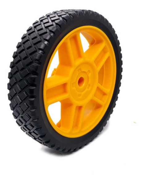 Rueda Dibra 160mm Para Cortadora De Cesped Naftera Plástico 0