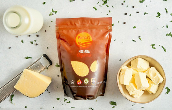 Polenta Orgánica Sin Tacc Pampa´s Organic 2 X 500 Grs 1 Polenta Orgánica Sin Tacc Pampa´s Organic 2 X 500 Grs 1