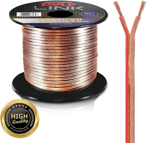 Cable De Altavoz Pyle Psc1850 Calibre 18, 50 Pies 0