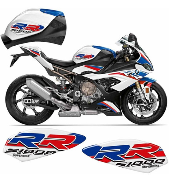 Gomas Tanque Lateral Bmw S1000rr Ch 0