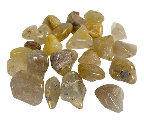 Piedras Gemas Cuarzo Rutilado N2 Pulido Monte Kurama 0