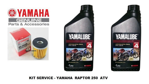 Kit Service Raptor 250 Yamaha Filtro+ Aceite Contactomoto 0