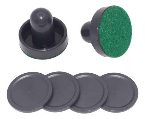 Empujadores De Hóquei Red Air E Discos De Hóquei Aéreo 0