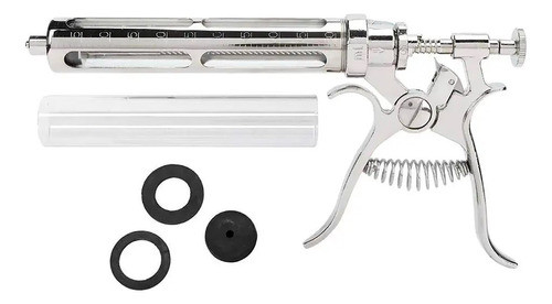 Jeringa Veterinaria Ganado Vacunar Vacas Ovejas Equinos 50cc 1