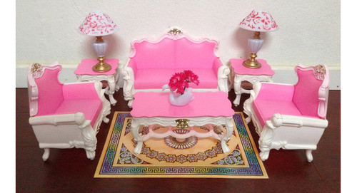 Muebles Y Accesorio De Sala Tamaño Barbie Gloria 1