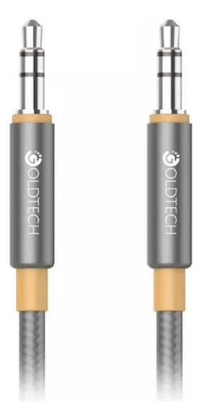 Cable De Audio Auxiliar Roca Tejido Jack 3.5mm 1m Everest 0