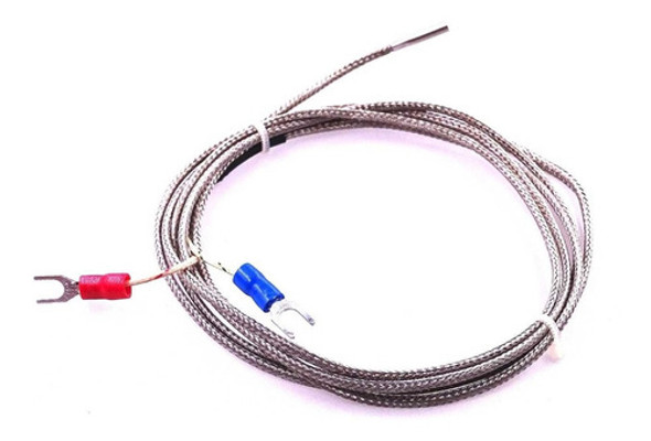 Termocupla Tipo K 3x15x1000  0-600°c Inoxidable 1m 0
