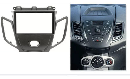Marco Adaptador 2 Din Ford Fiesta 2008+ Sin Pantalla De Fabr 1