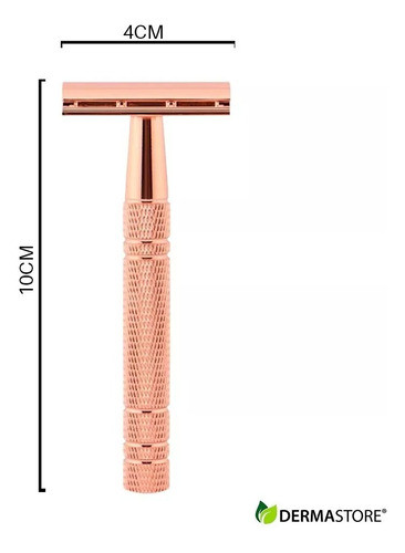 Máquina Afeitar Vintage Aluminio  Afeita Al Ras Reutilizable 1