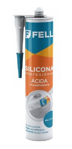 Silicona Acida Fell 311 Grs Transp. 24 Unidades - Ynter 0