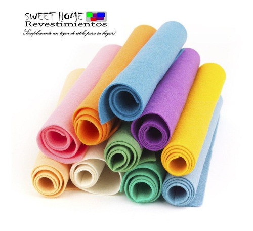 Fieltro De Colores Para Manualidades X 5 1