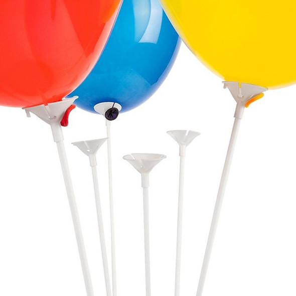 Palito Para Globos Pastel Perlados - X 25 Blanco - Cotillón 0 Palito Para Globos Pastel Perlados - X 25 Blanco - Cotillón 0