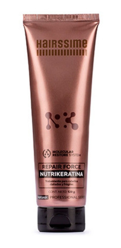 Hairssime Repair Force Nutrikeratina 120g Cabello Fragil 0