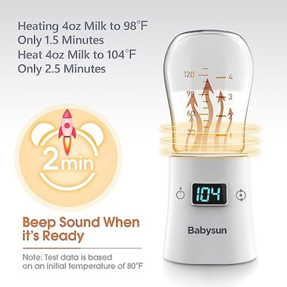 Calentador De Biberones Portátil Babysun Para 1